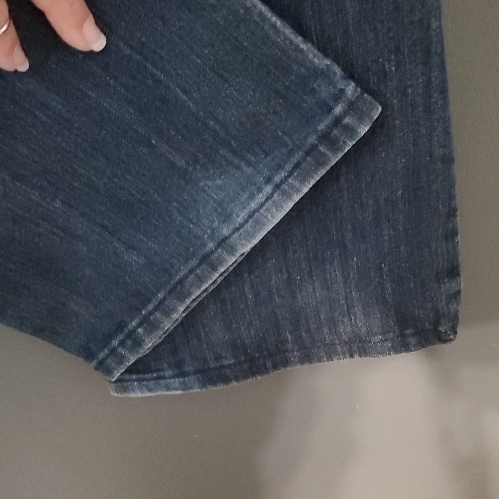 Kardashian Kollection Blue Straight Leg Jeans Size 10 - Picture 3 of 7